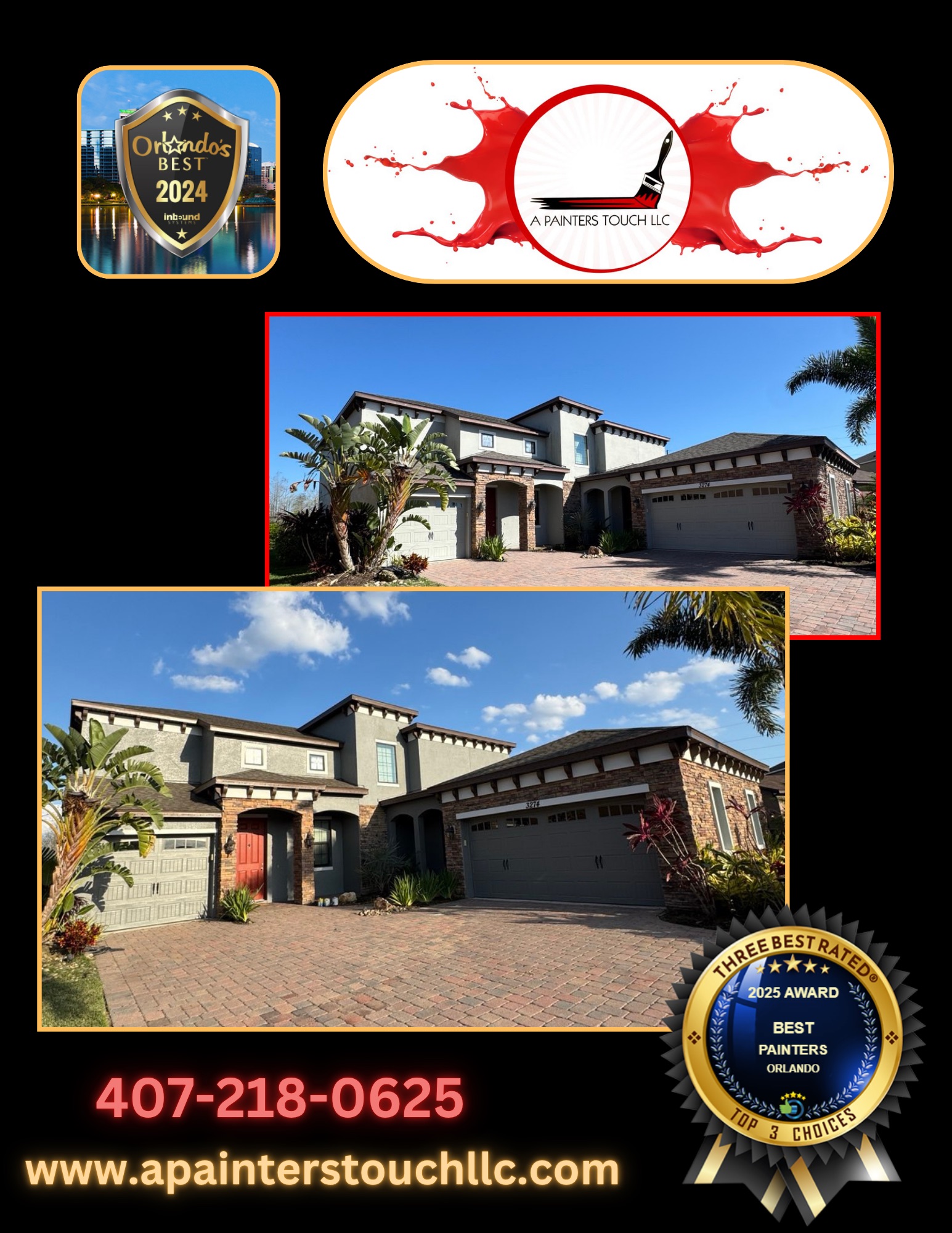   A Whole Home Refresh: Exterior House Painting in Orlando, FL