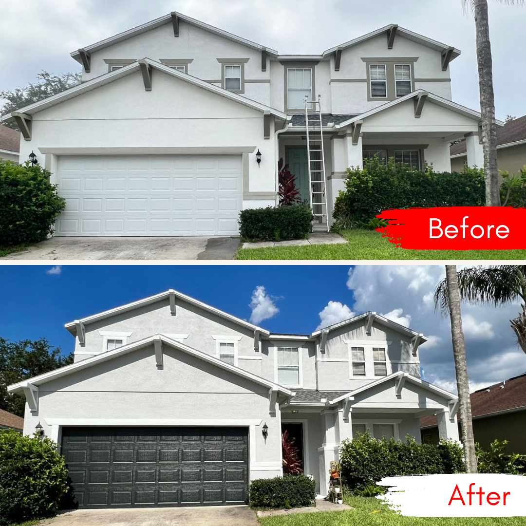 Stucco and Shake Exterior Painting in Lake Nona, FL by A Painters Touch, LLC