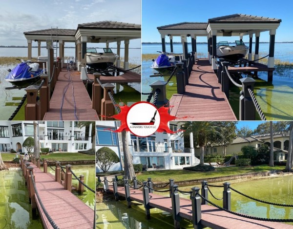 Dock Staining in Windermere, FL