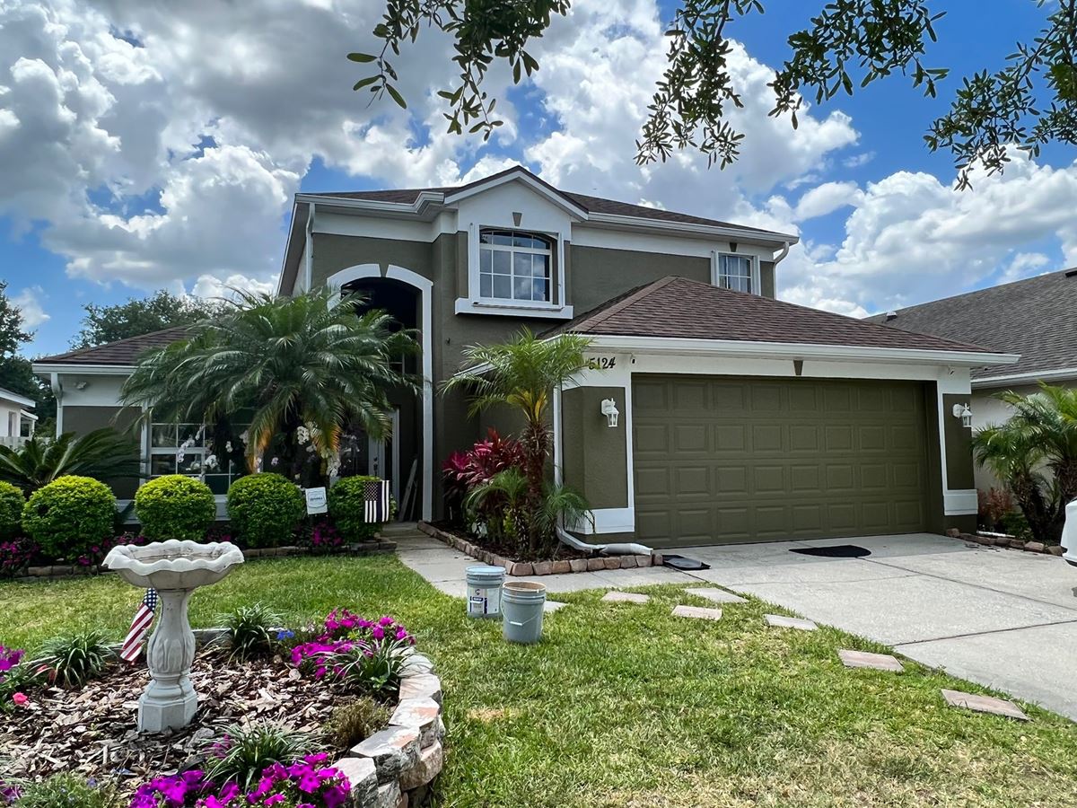 Lovely Green Exterior - Exterior Painting In Orlando, FL