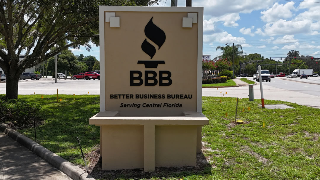 Stucco Repair and Full Exterior Shopping Plaza Painting in Ocoee, FL