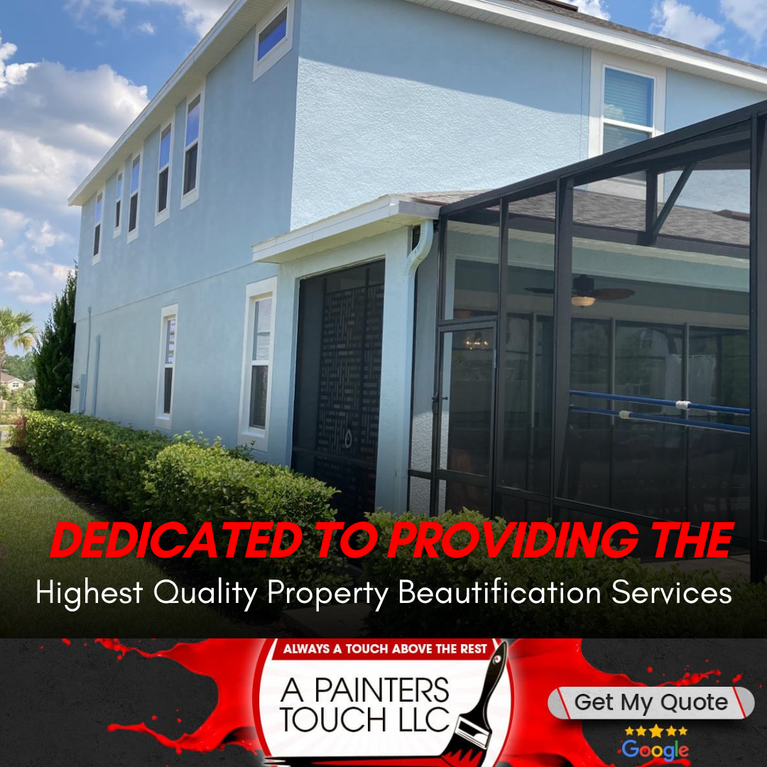 Stucco and Shake Exterior Painting in Lake Nona, FL by A Painters Touch, LLC